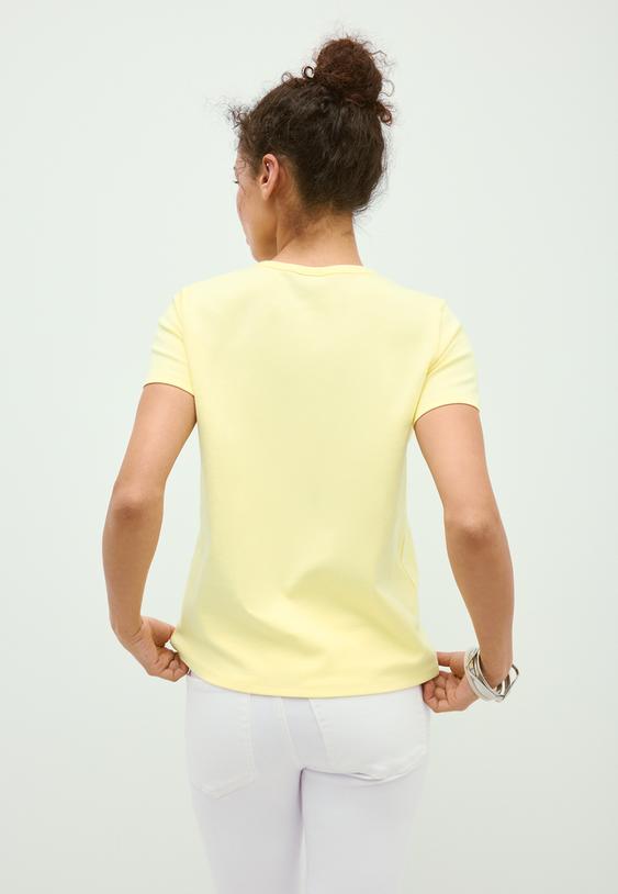 maglietta basic regular fit morbida al tatto