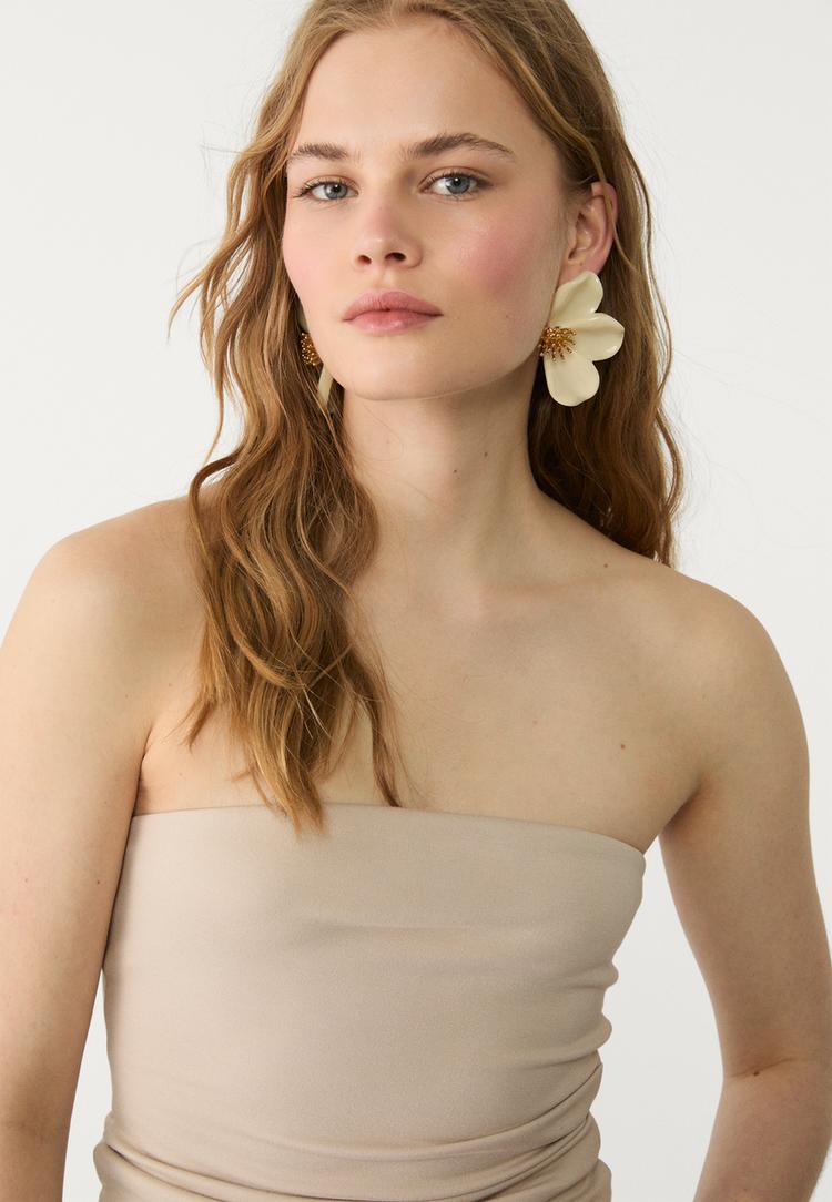 top bandeau asimetrico