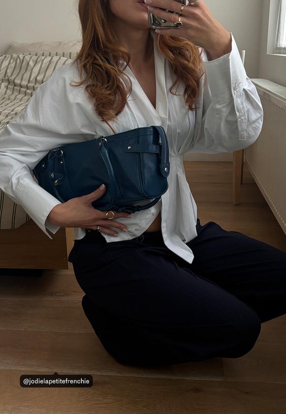 camisa de popelina com pregas