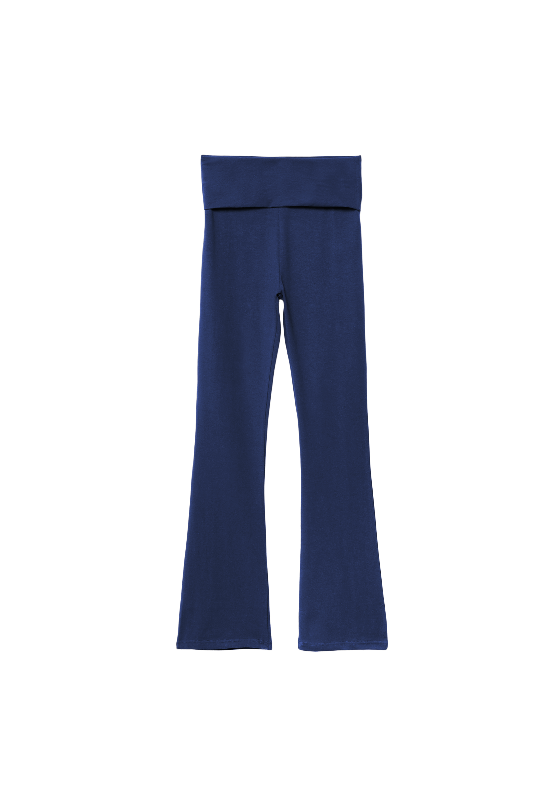 Flared leggings — Dark blue