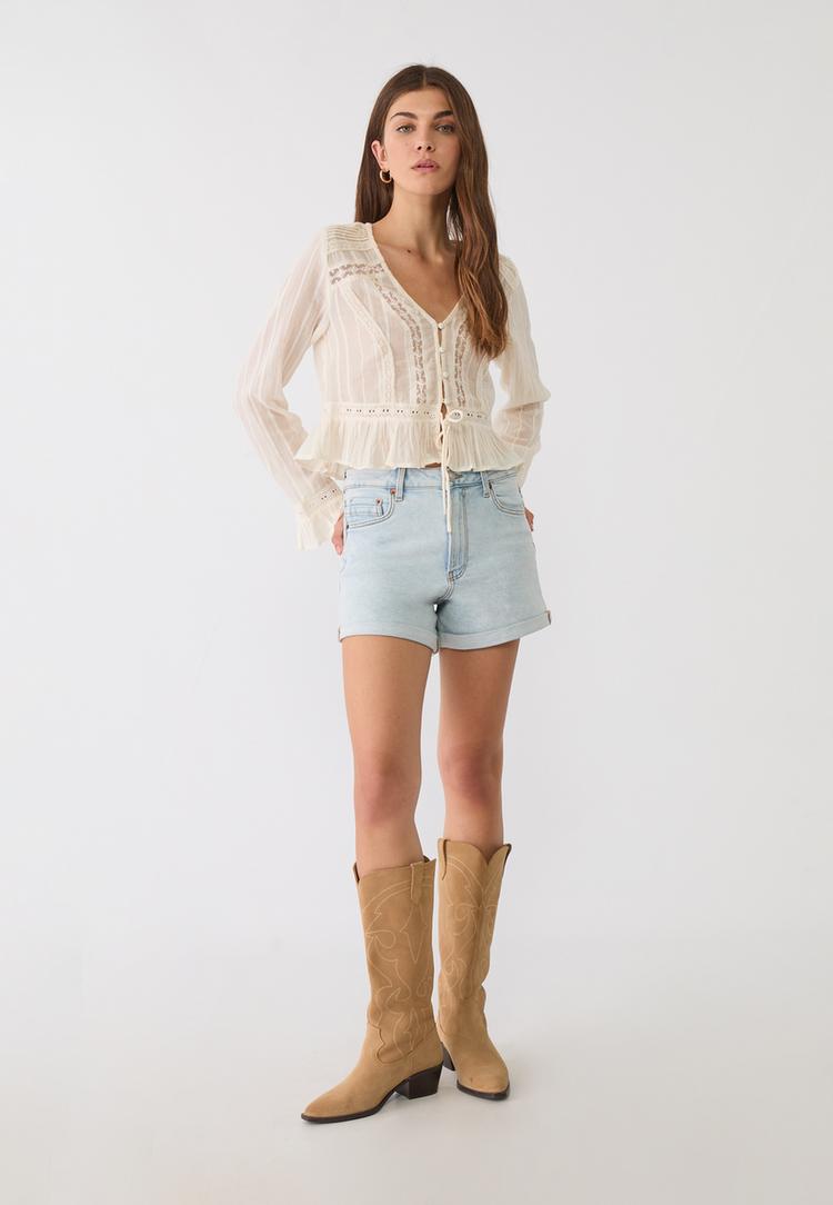 d85 short mom slim