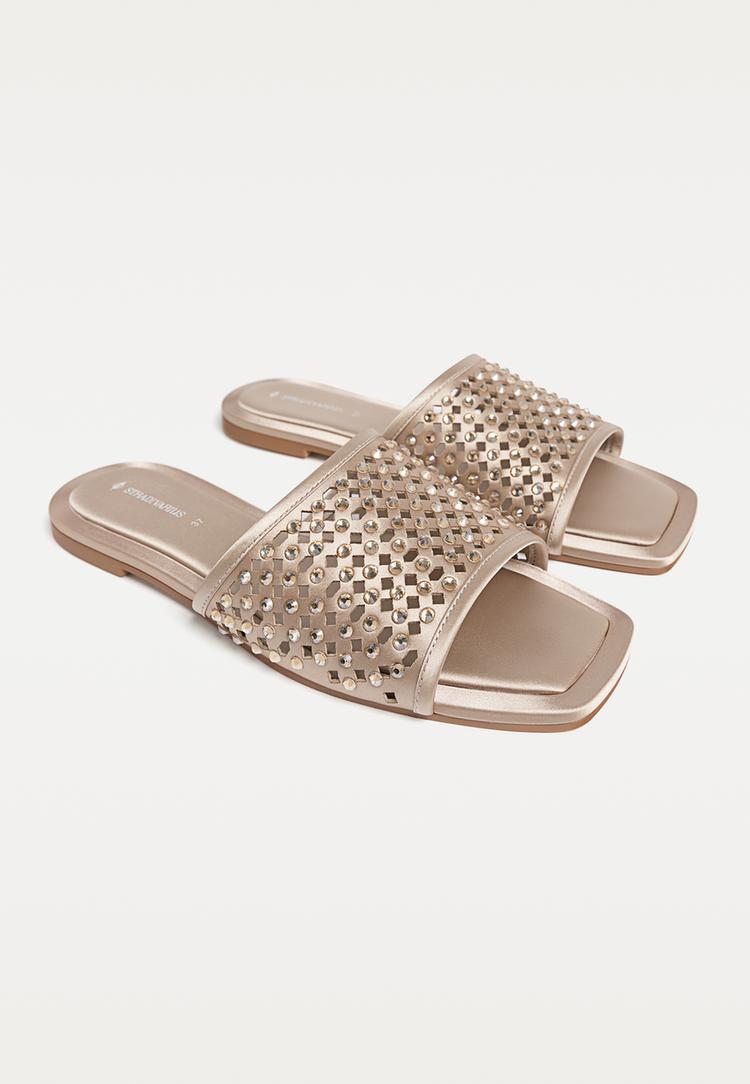 sandalias brillos
