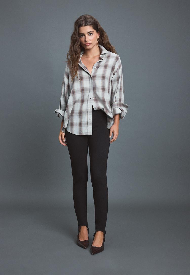 verstelbare blouse met regular fit