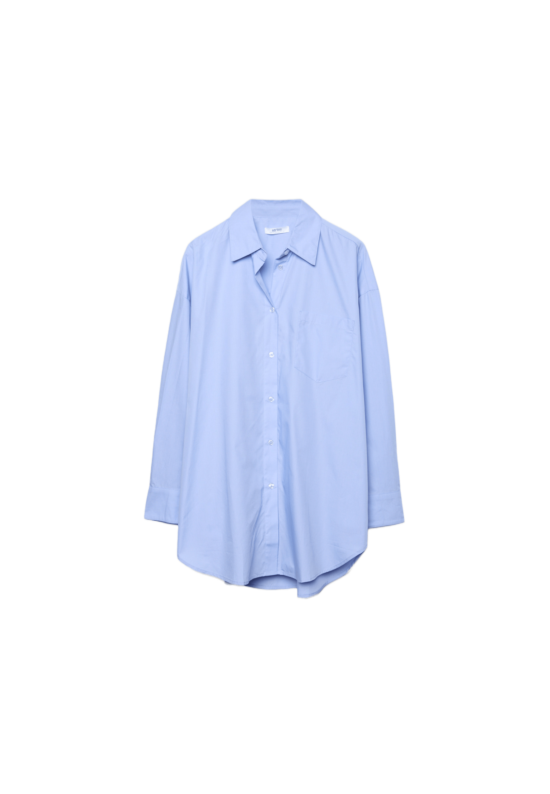 Oversize shirt — Sky blue