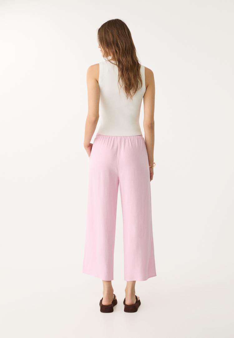 culotte con lino