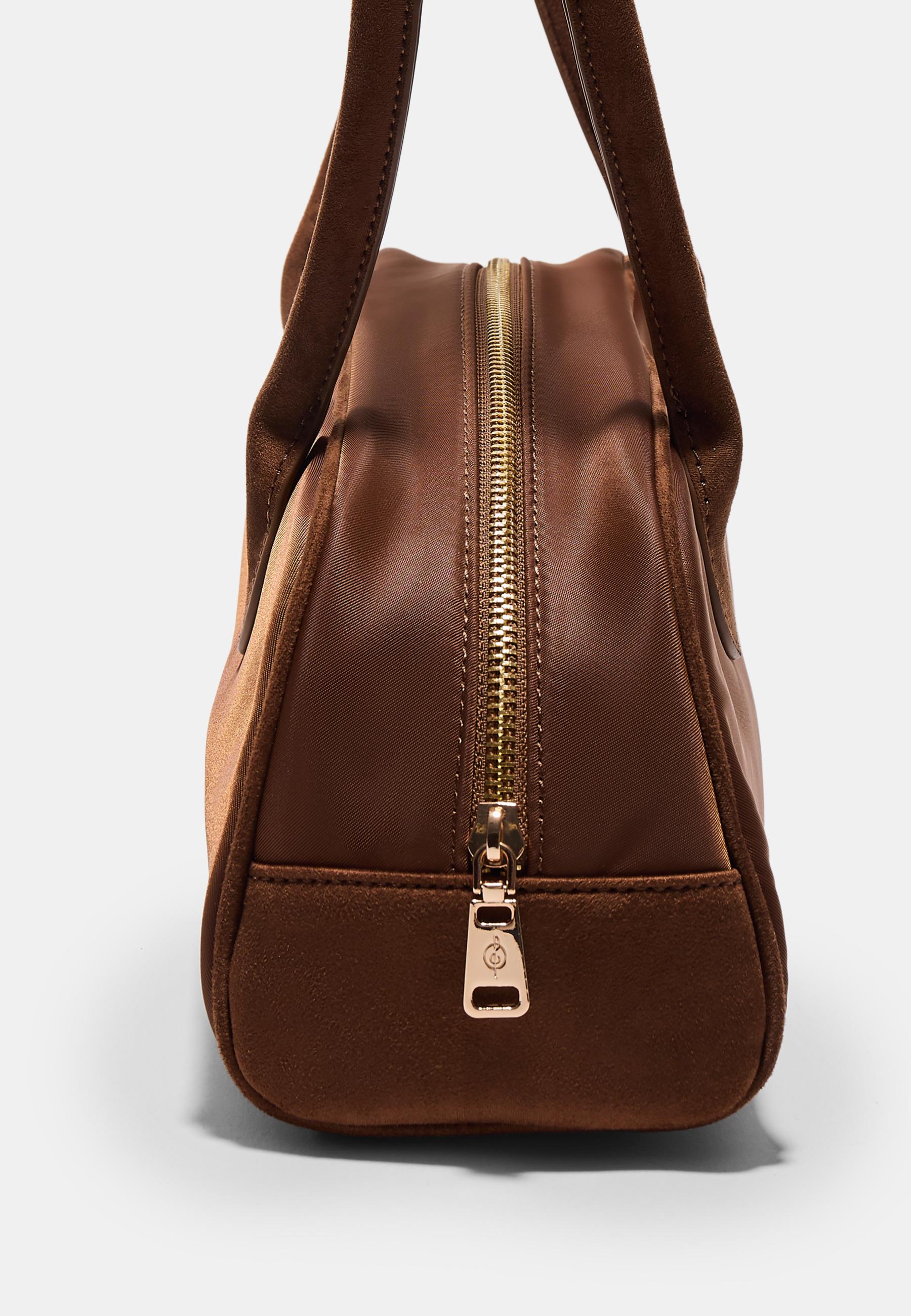 Nylon bowling bag — Terracotta