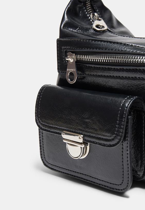 schoudertas met zakken