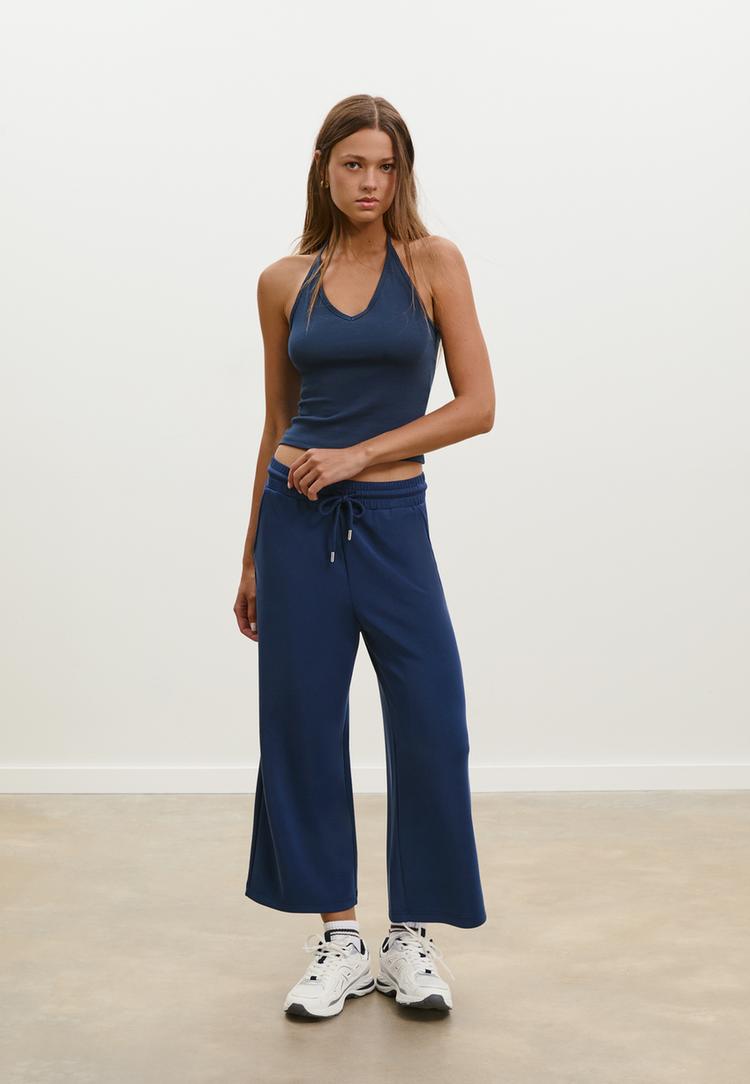 tied halter top