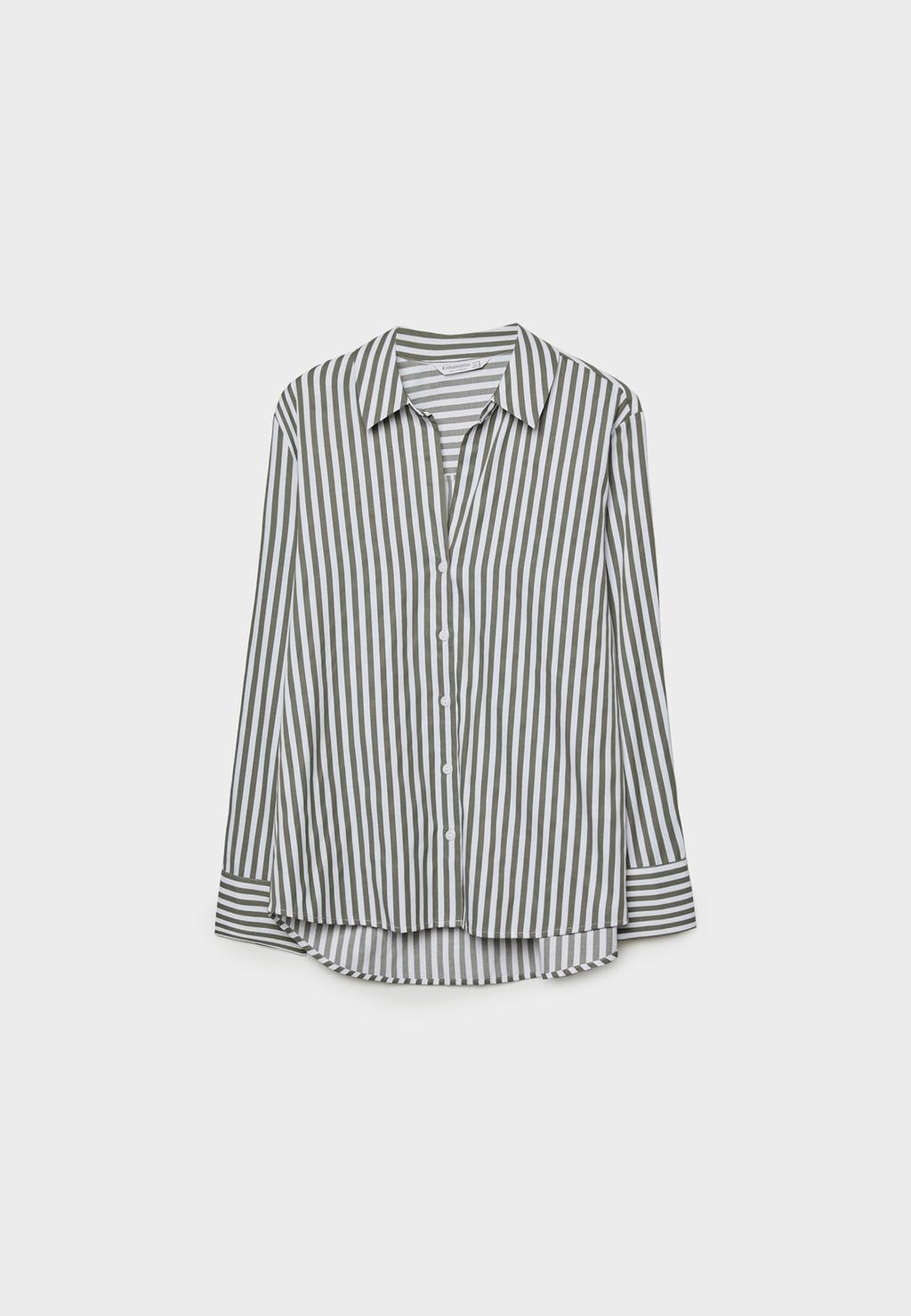 Camisa popelín rayas