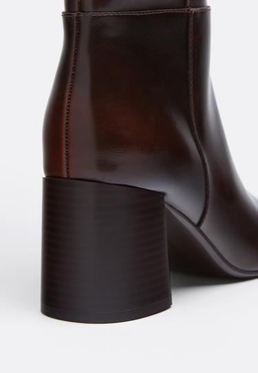 High heel boots — BROWN 4