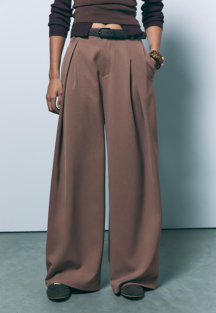 pantalon maxi pinza cinturon