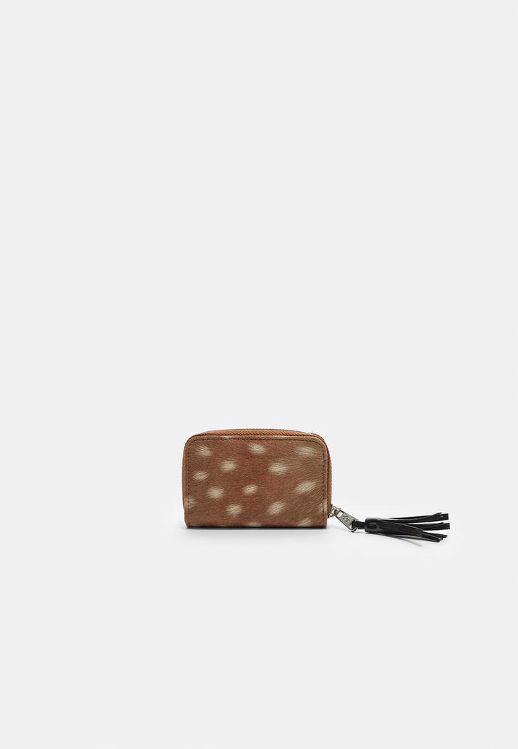 monedero cremallera estampado