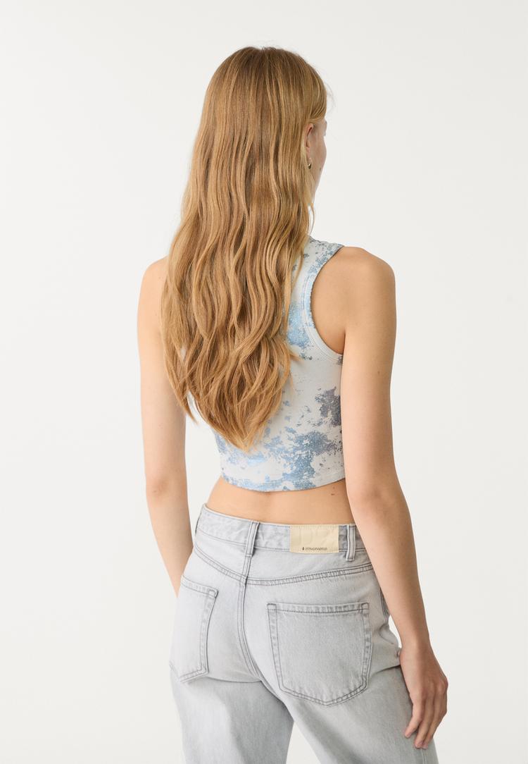 camiseta nadadora foil