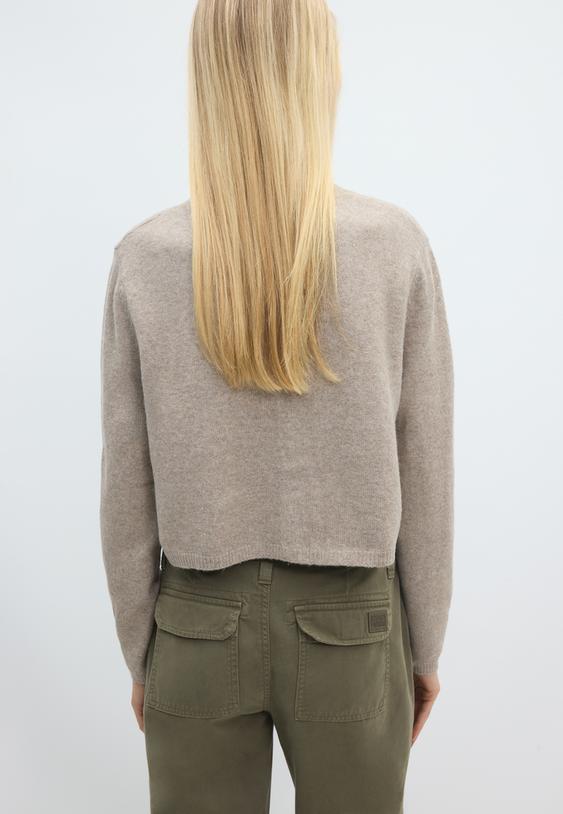 softtouch buttonup knit cardigan