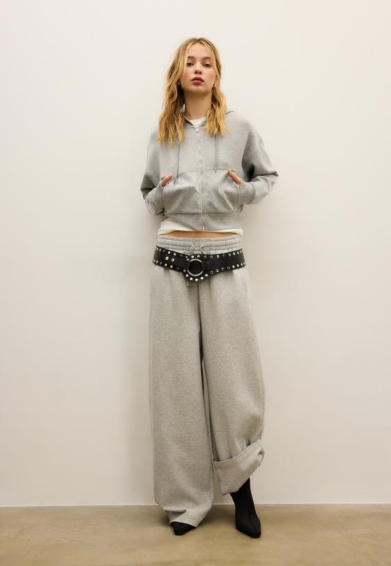 sudadera cremallera tacto suave