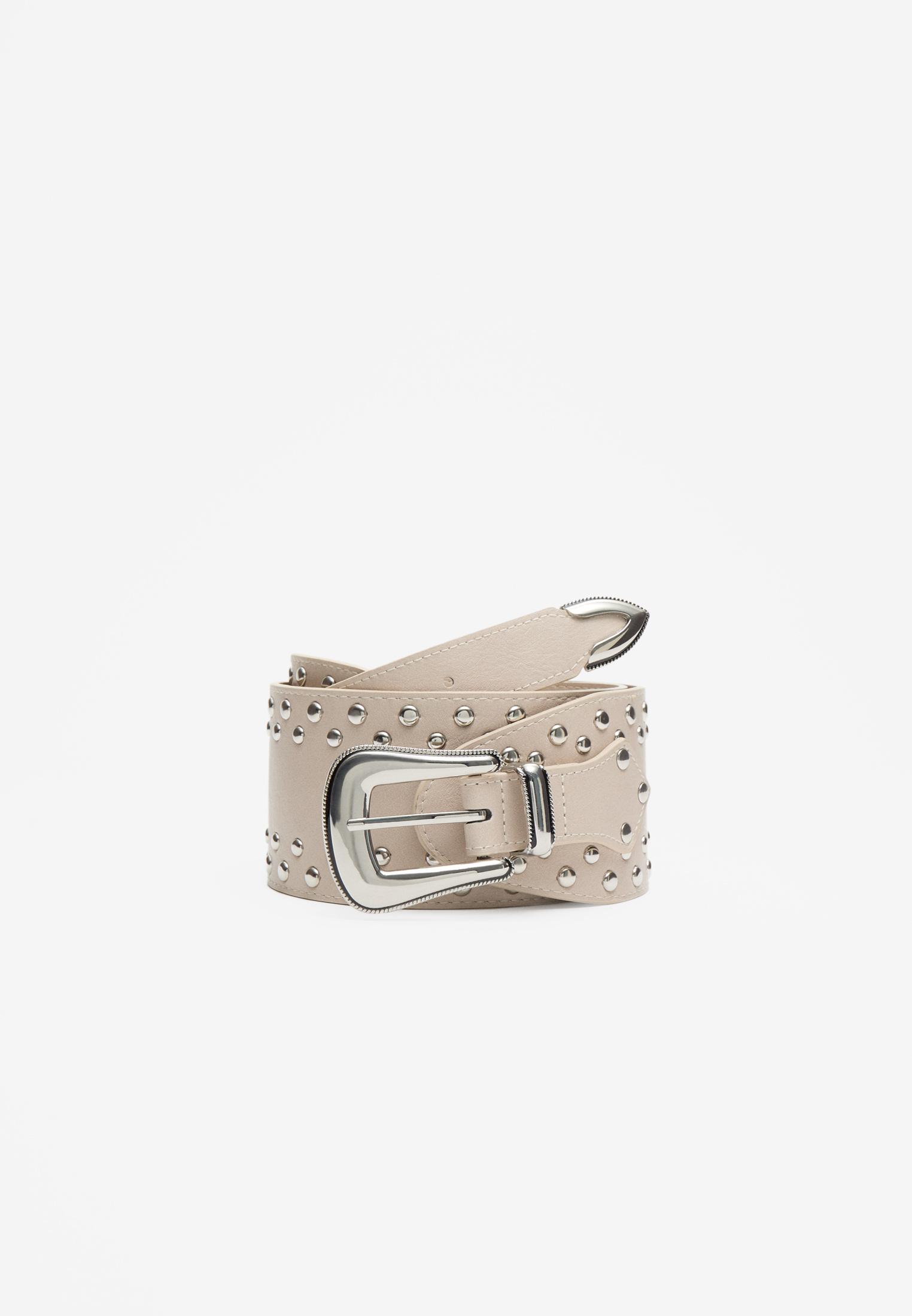 Ceinture large cloutee null femme Stradivarius Luxembourg