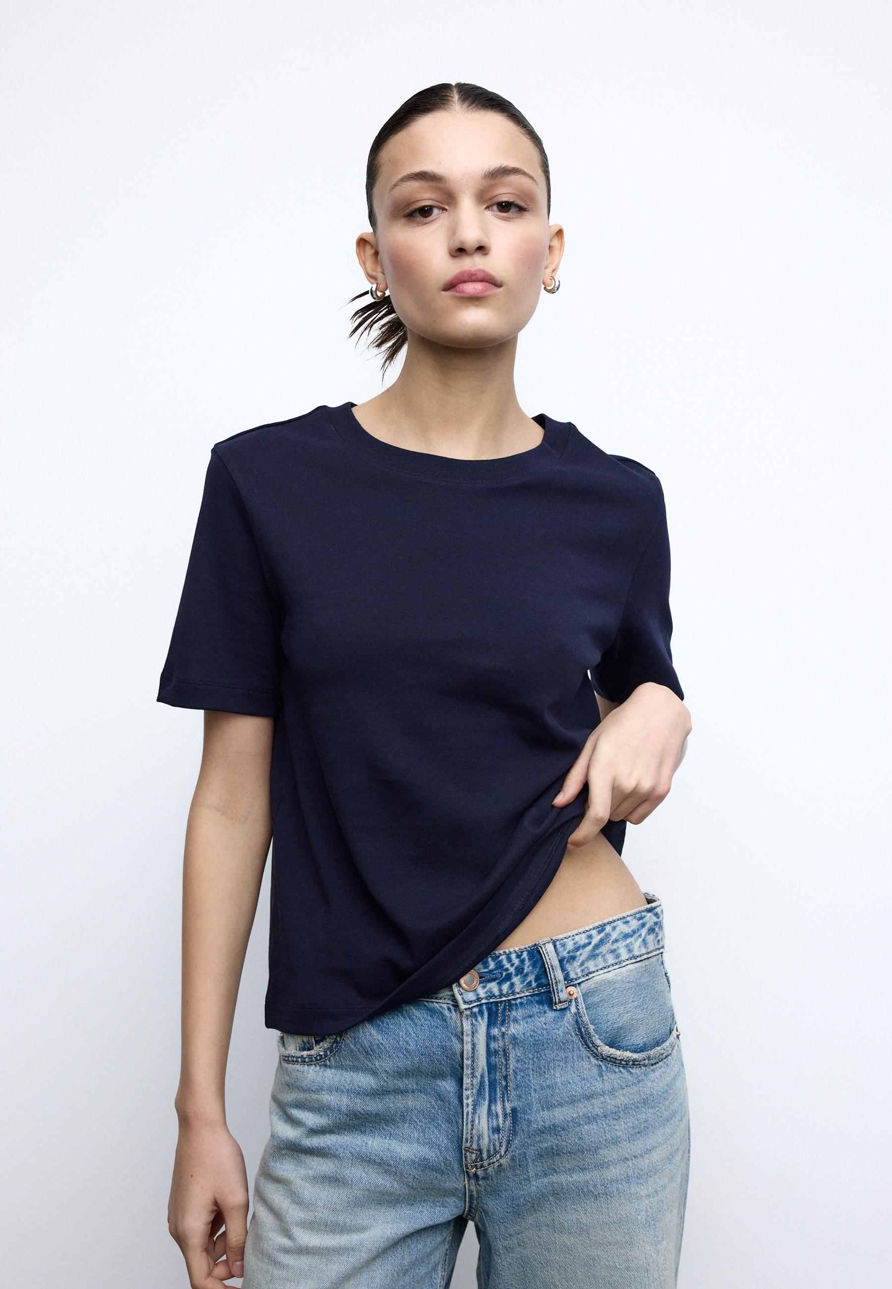 Basic regular fit heavy weight T-shirt