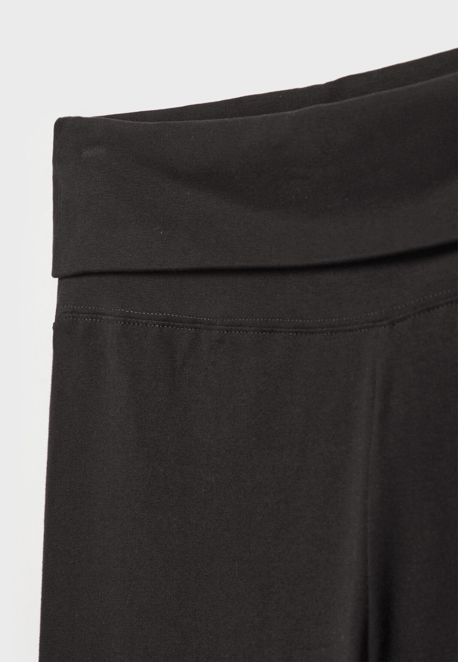 Flared leggings — Black
