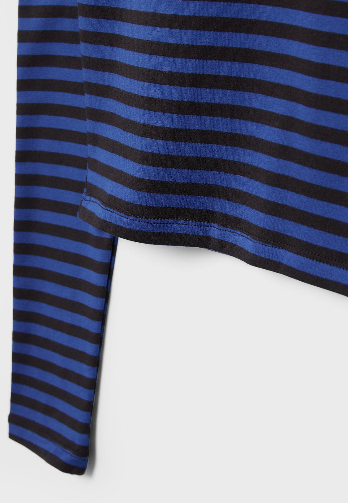 Chemise Homme ENERGIE à Manches Longues - Rayures Bleues - 100% Coton - Neuve Avec étiquettes