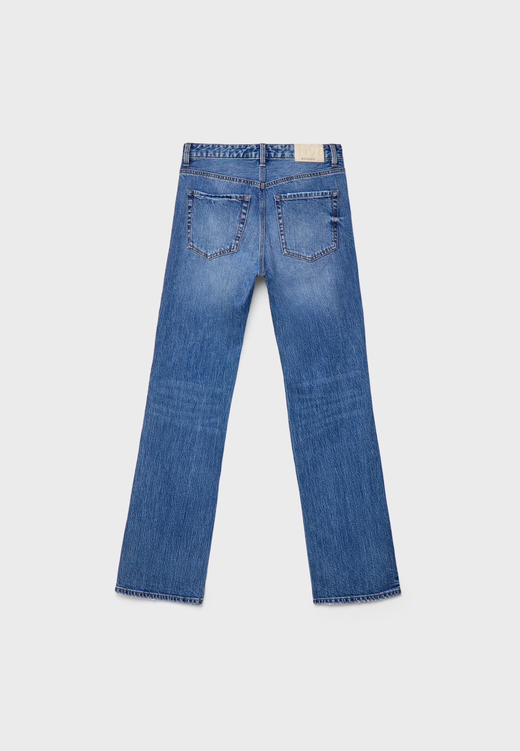 D98 Straight fit Kot Pantolon - Görsel 9