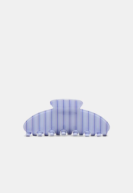 pinza per capelli a righe