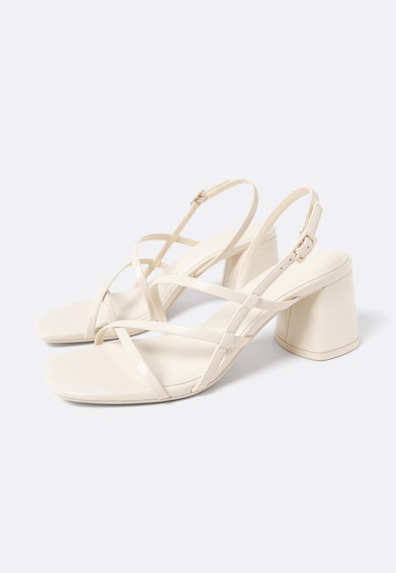 sandales a talon large avec brides