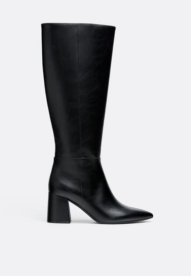 High heel boots — BLACK  2