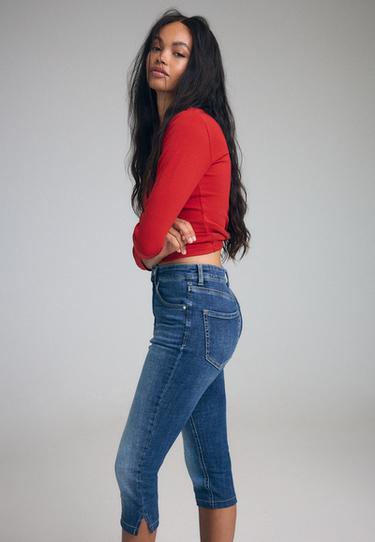 Capris jeans — MEDIUM BLUE DENIM 2