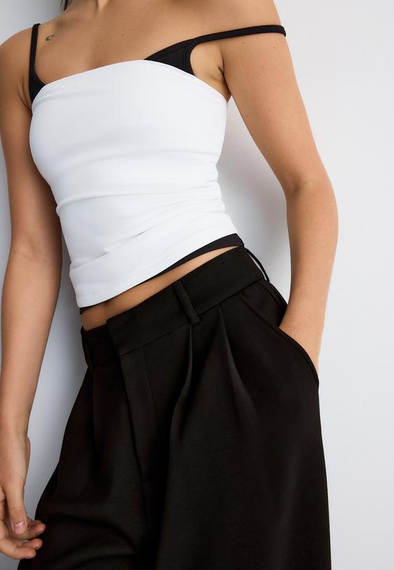pantalon de ville toucher doux