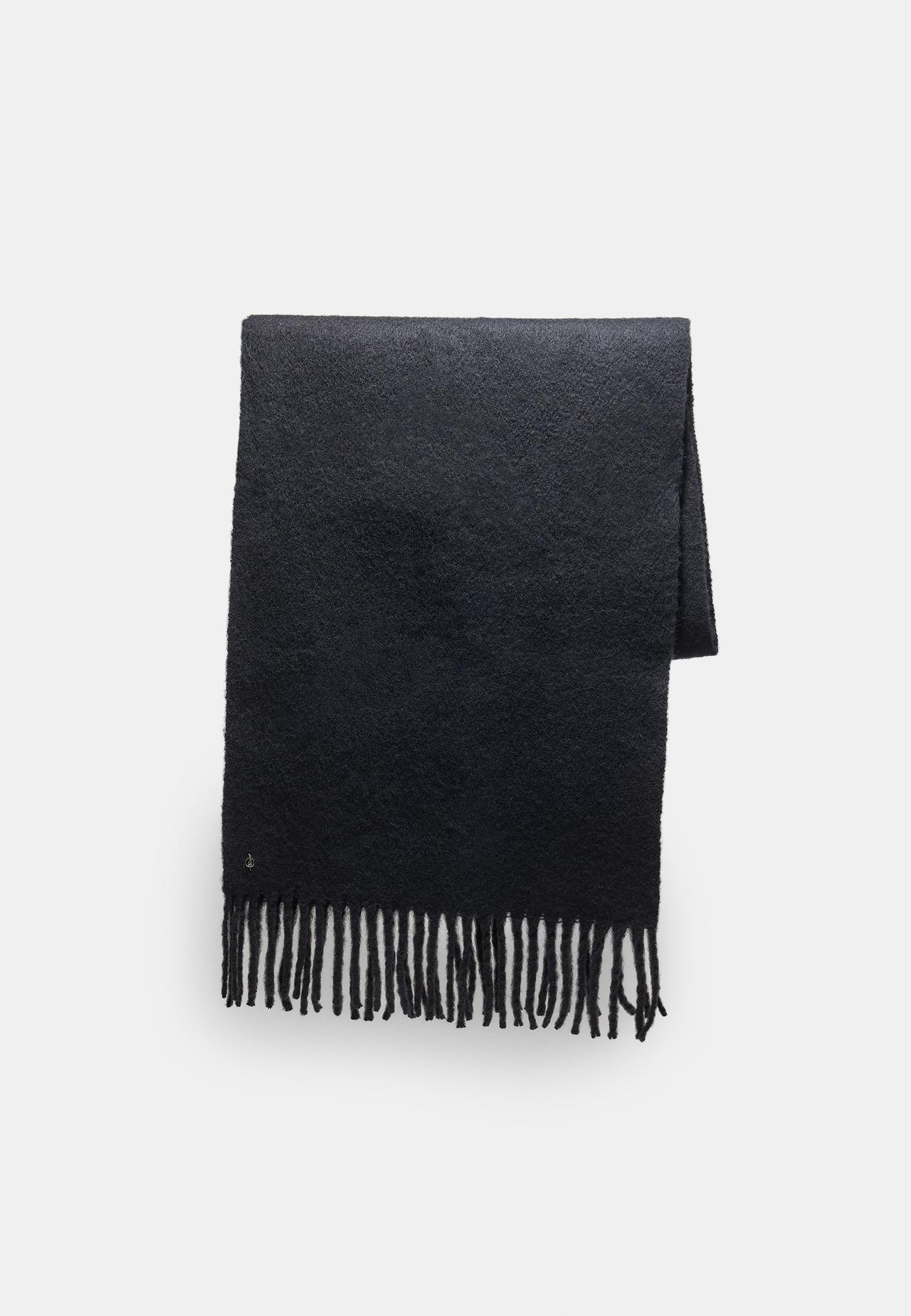 Medium basic scarf — Black