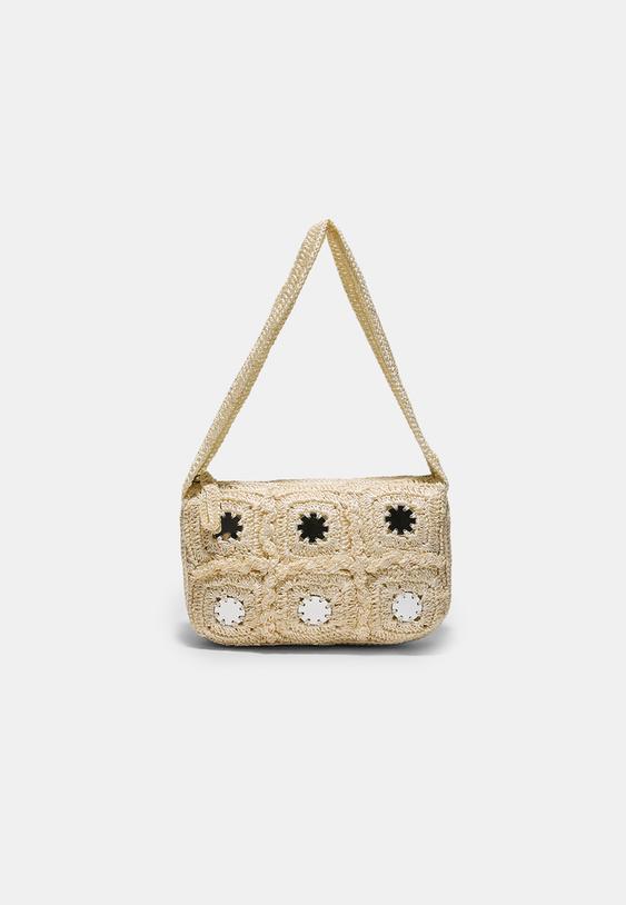 borsa a spalla crochet specchi