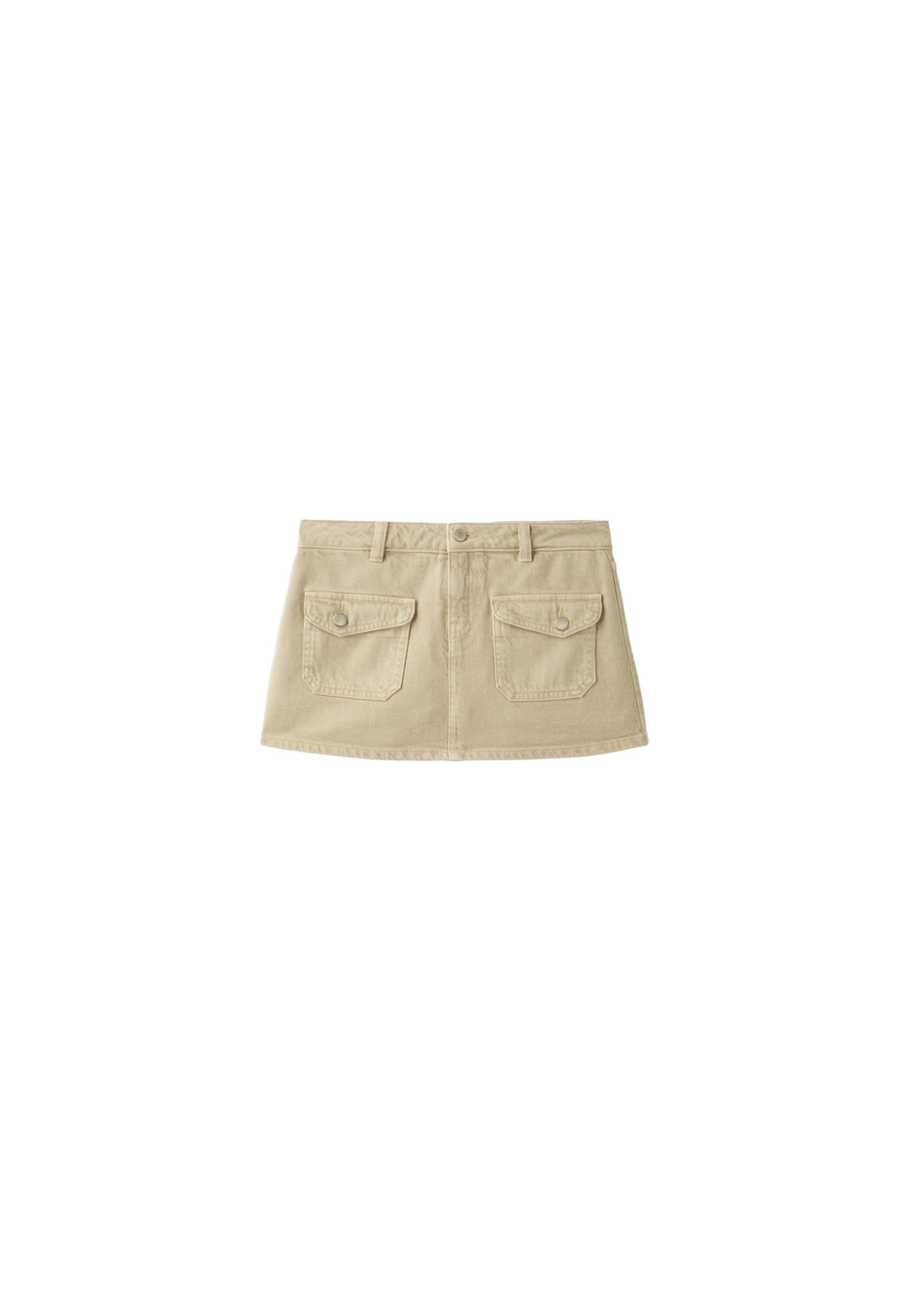 Cargo skort — Beige