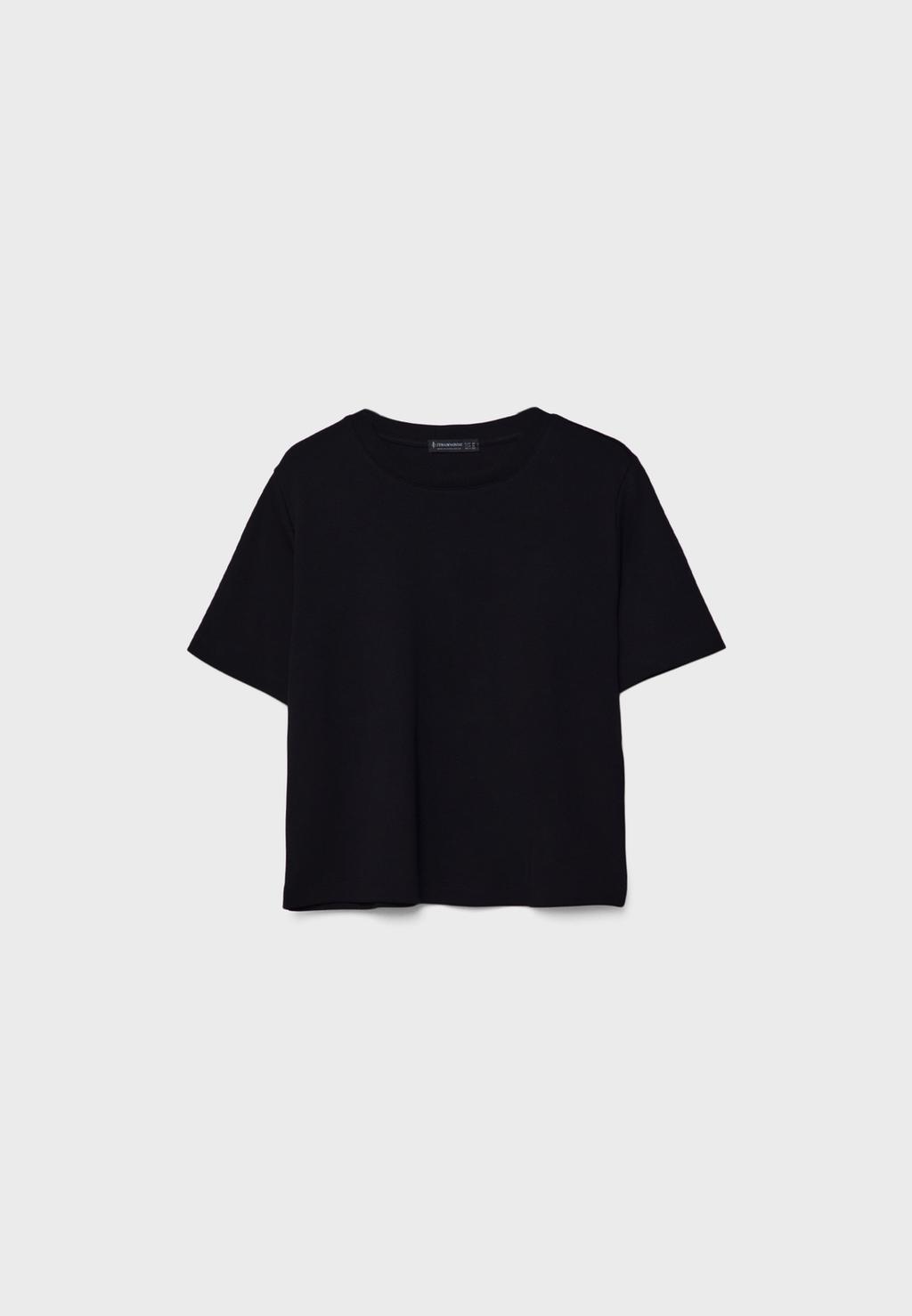 T-shirt basic regular fit heavy weight