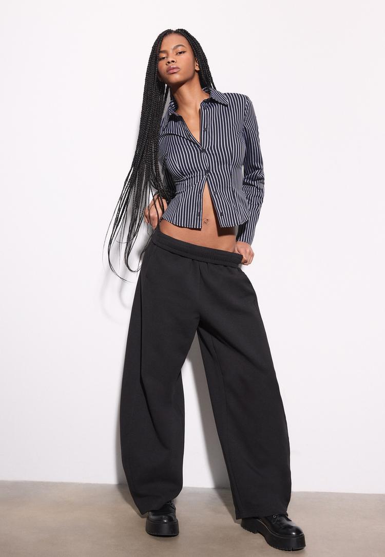 Camicia Oversize In Lino | Nero | Tommy Hilfiger - Foto 12