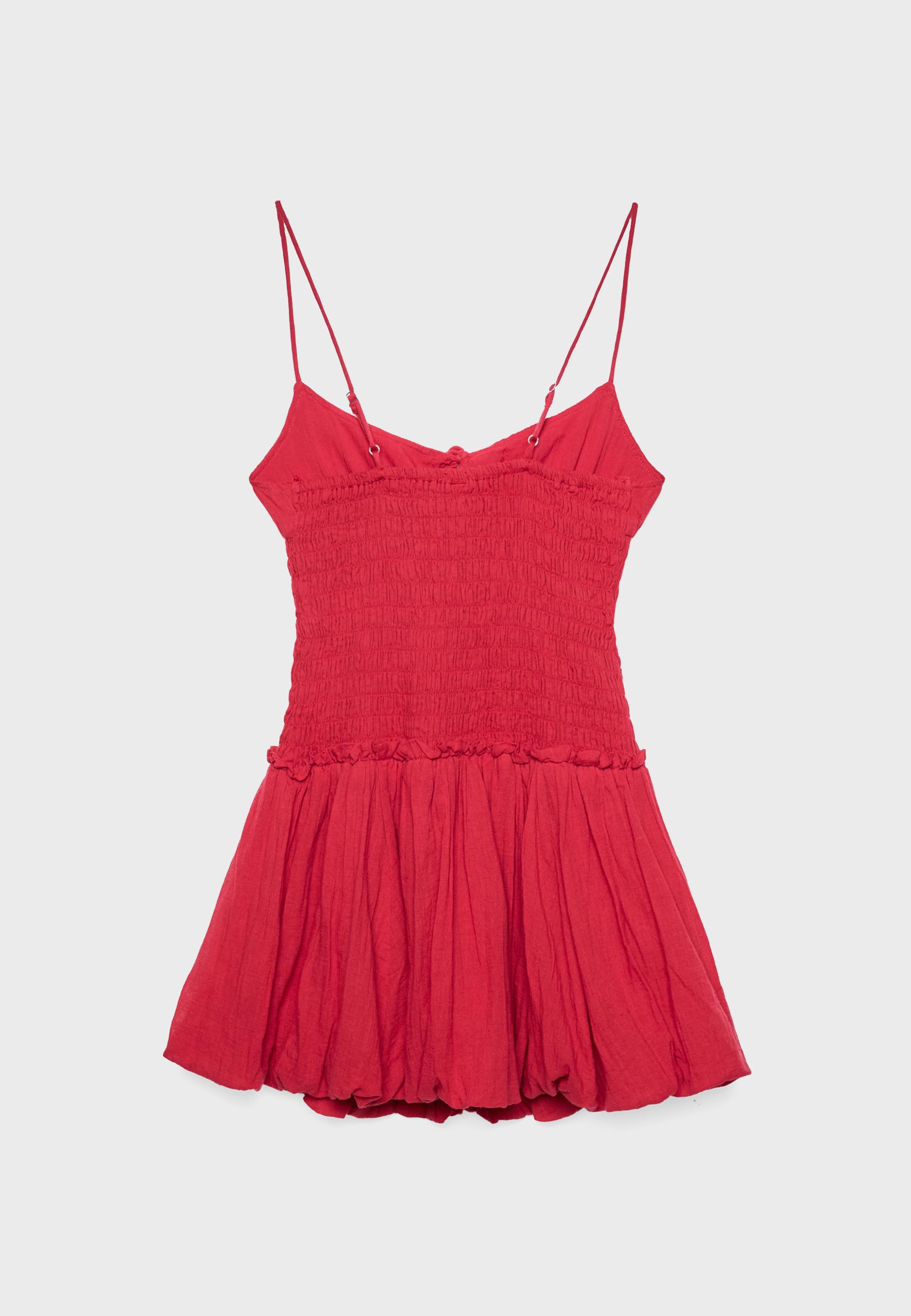 Short balloon dress - Women's fashion | Stradivarius United Short balloon dress - Women's fashion | Stradivarius United