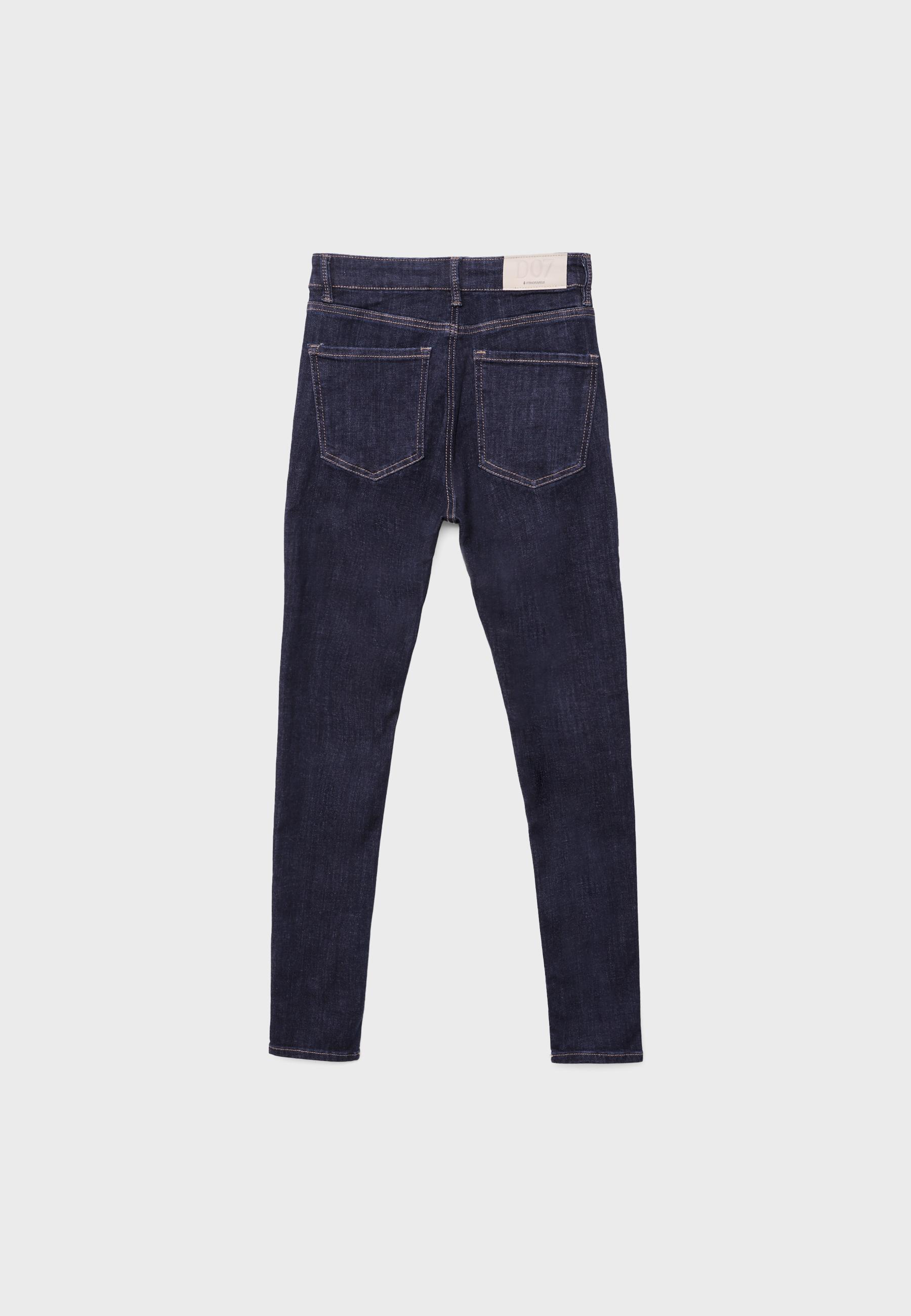 D07 normal bel skinny jean - Görsel 8