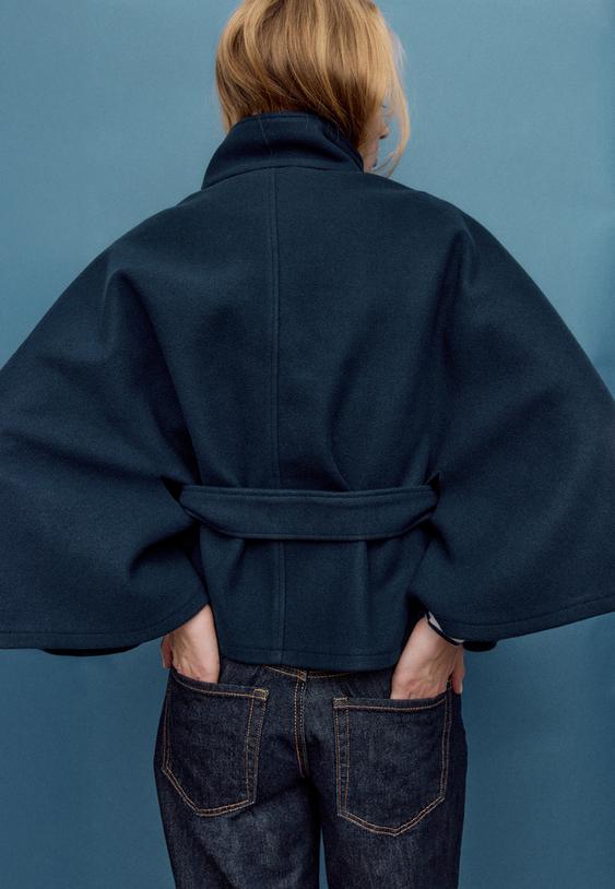 cazadora capa tacto suave