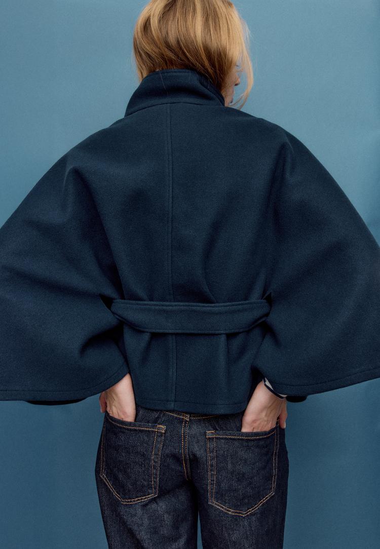 cazadora capa tacto suave