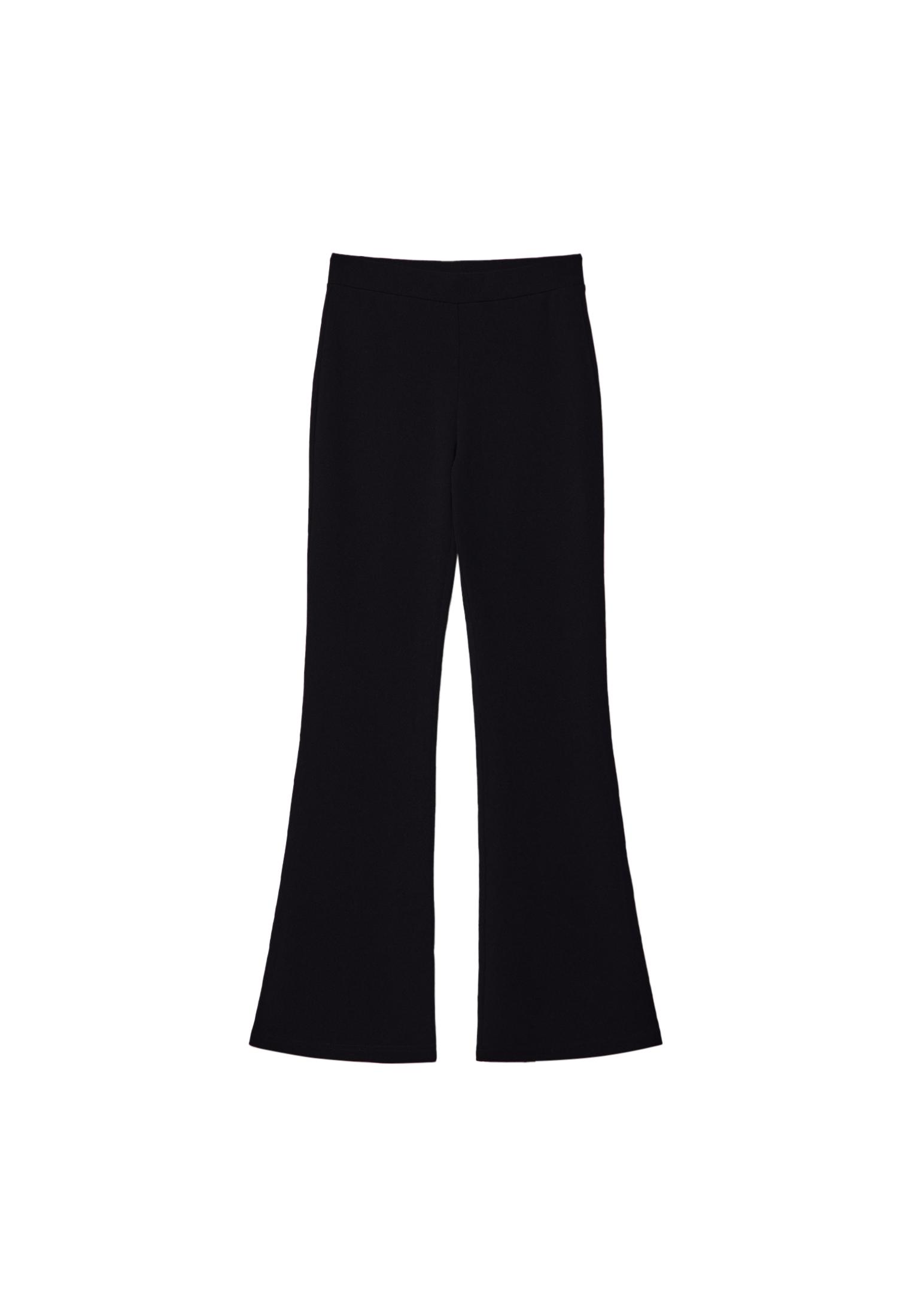 Pantalon negro mujer stradivarius sale