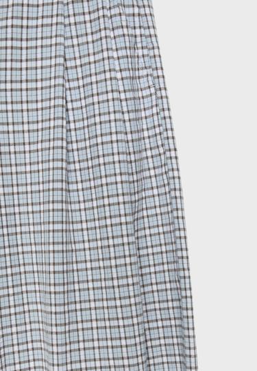 Flowing barrel trousers — Sky blue 10