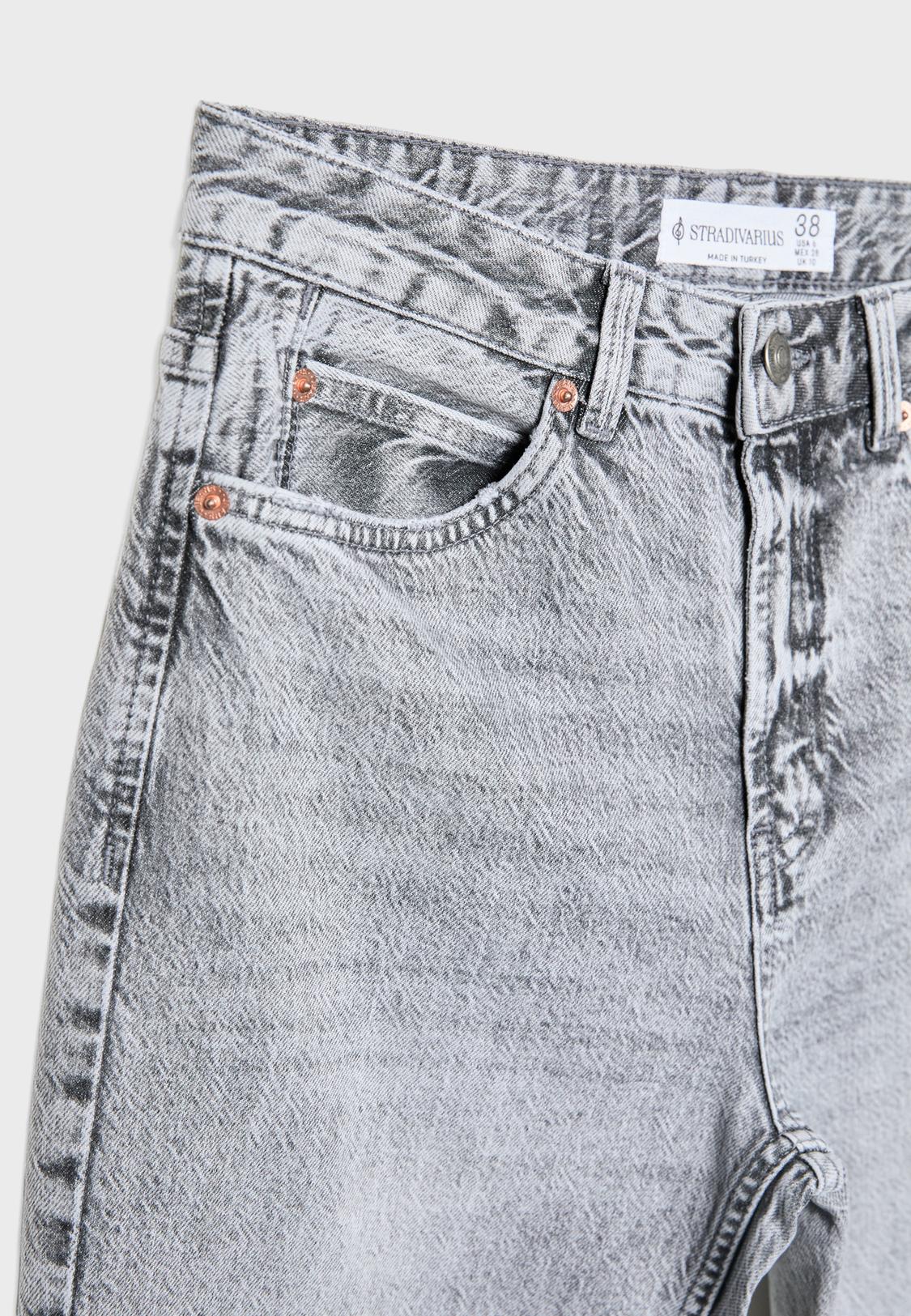 jean stradivarius d98 gris
