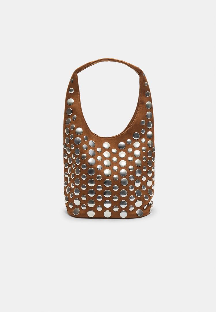 bolso hombro tachas
