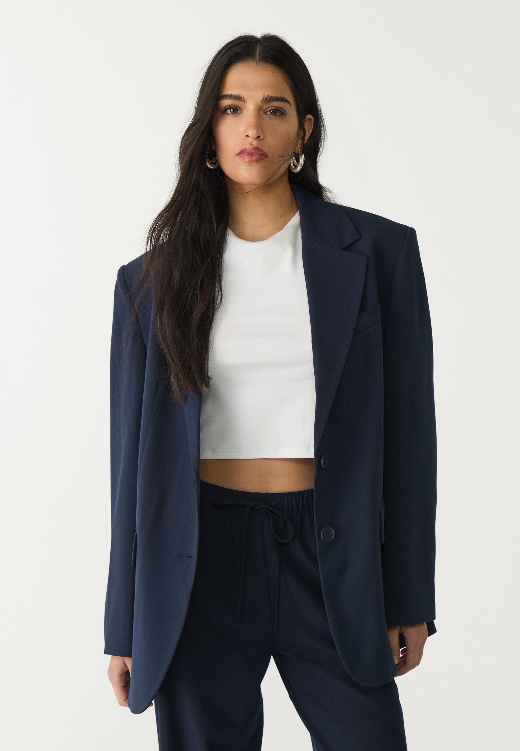 Oversize blazer - Women's fashion | Stradivarius United States