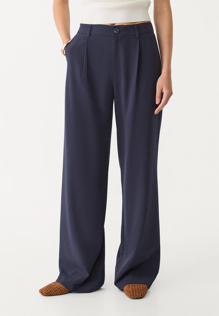 pantalon de vestir recto