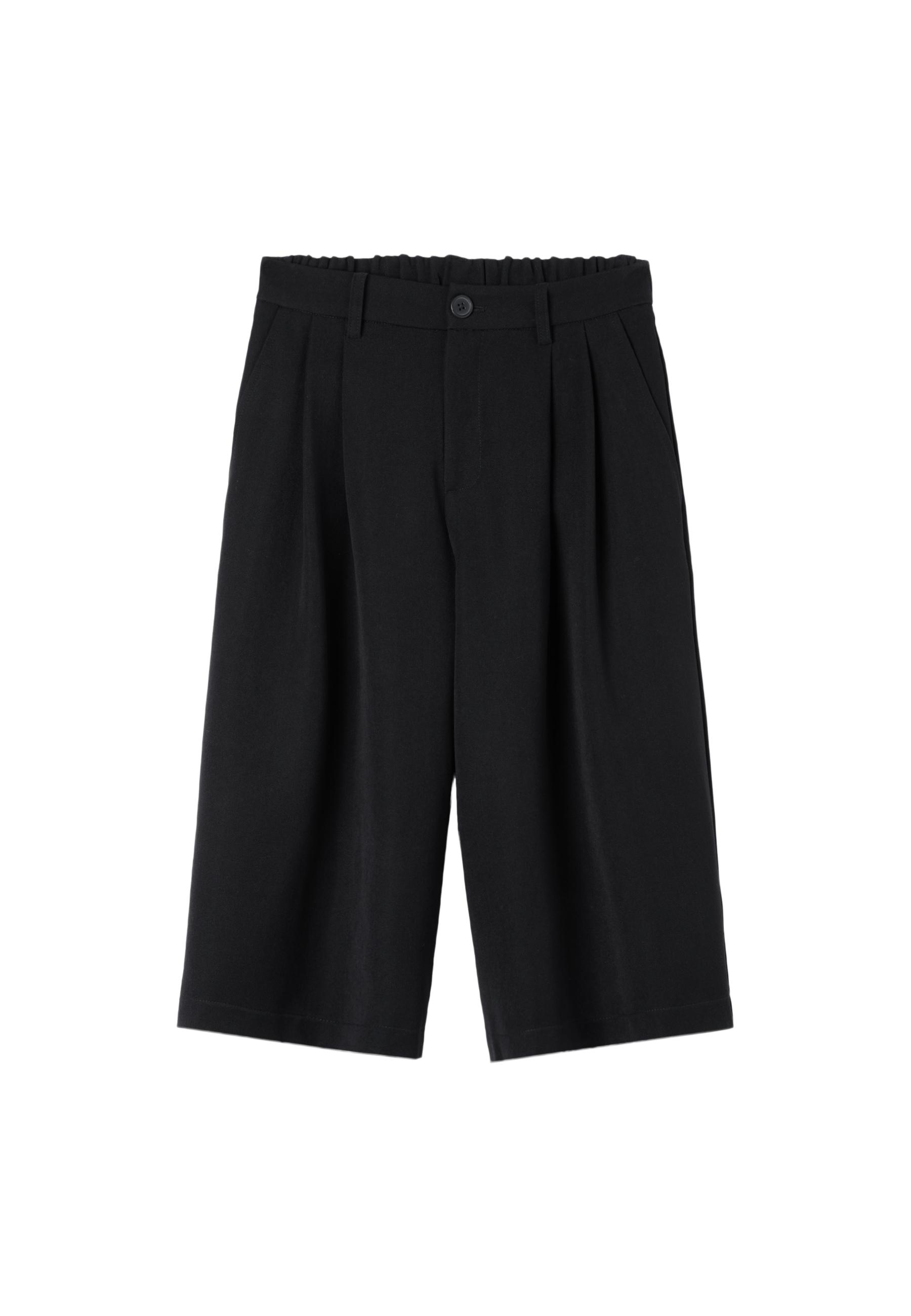 Tailored Bermuda shorts — Black