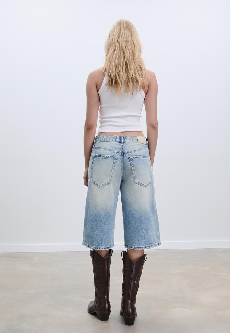 jort denim bermuda