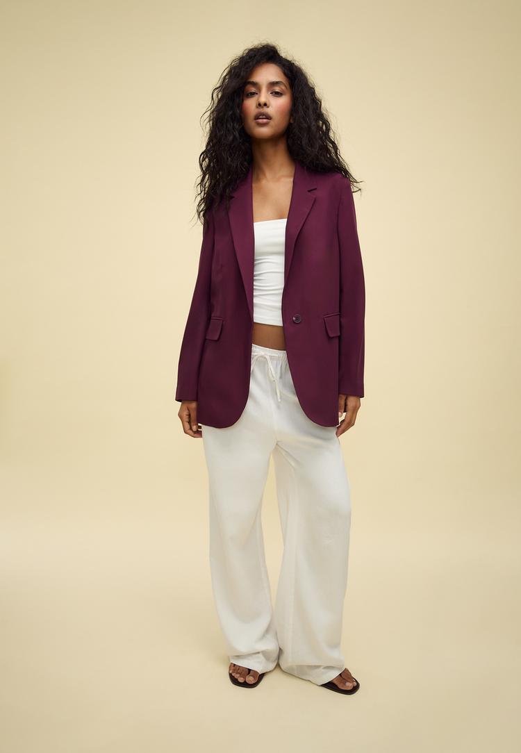 regular fit blazer