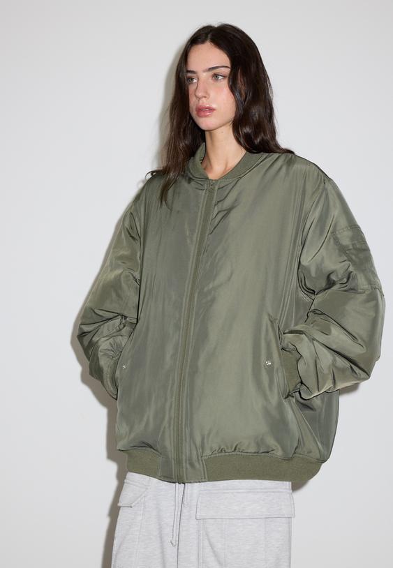 oversized bomberjack