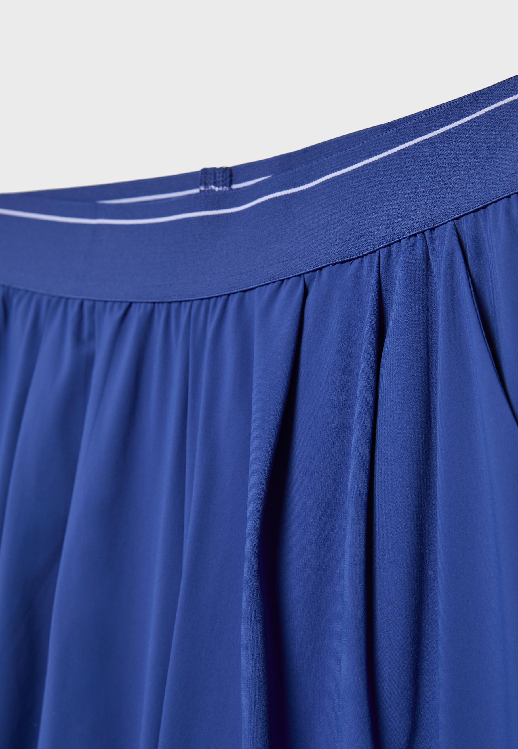 Elasticated waist palazzo joggers — Royal blue