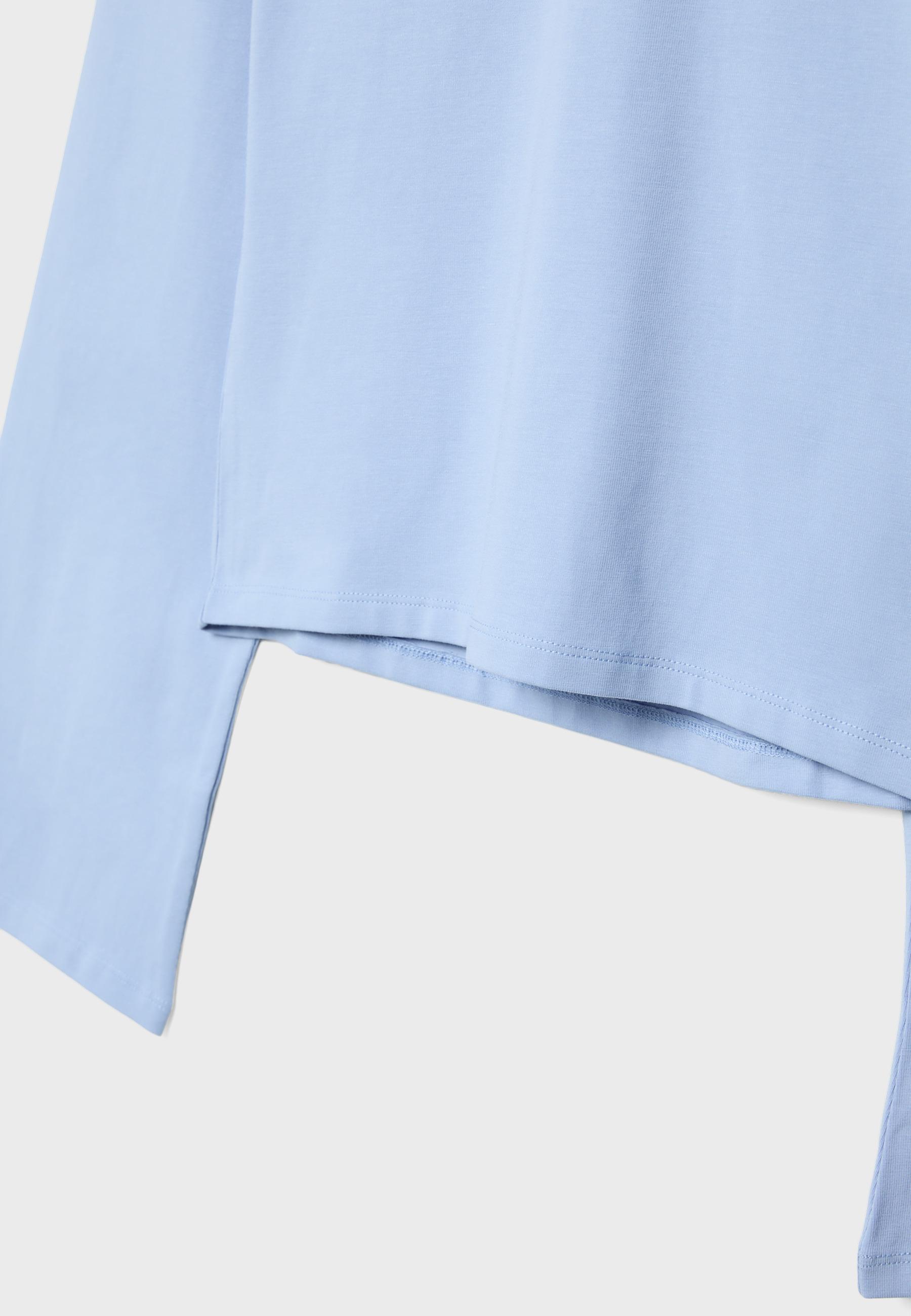 Kimono sleeve T-shirt — Sky blue